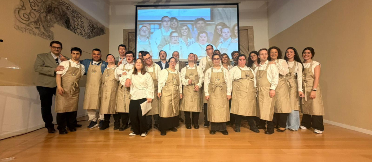 Participantes en el concurso Barista Down celebrado esta semana