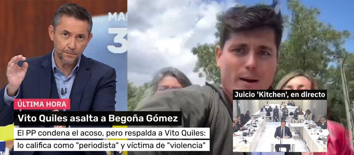 Javier Ruiz ha cargado duramente contra Vito Quiles en Mañaneros 360