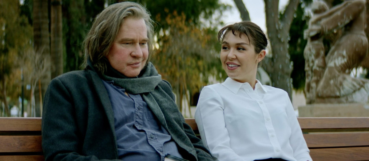 Val Kilmer y Mercedes Kilmer en una foto de archivo