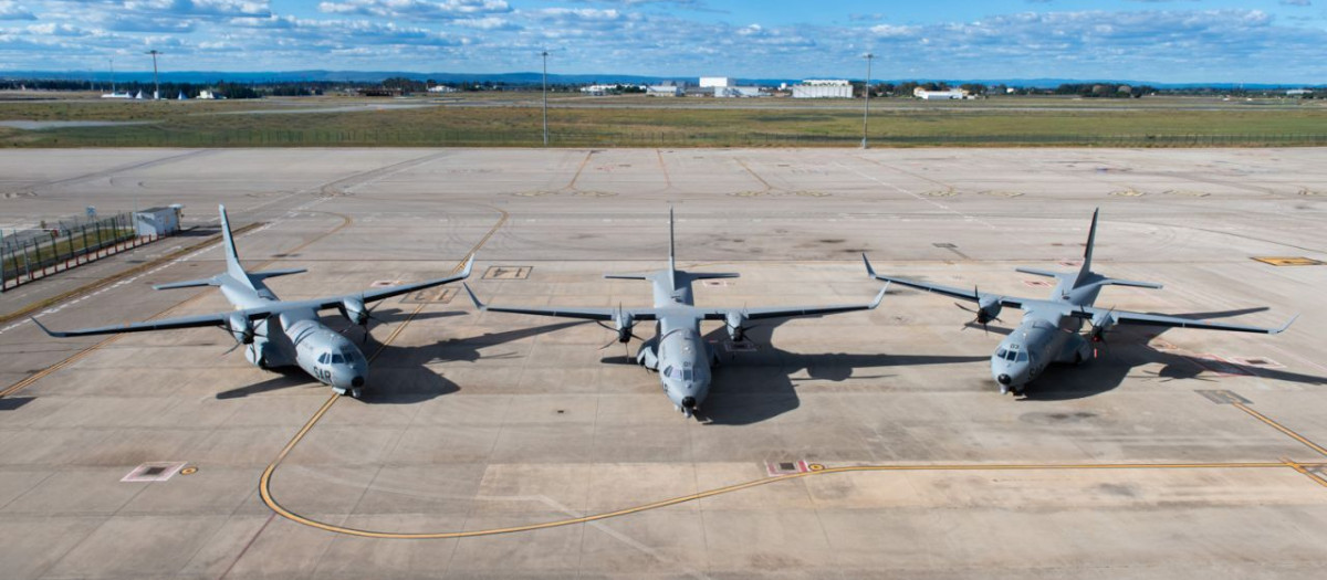 Los tres primeros aviones de Airbus C-295 de Vigilancia Marítima (MSA) destinados al Ejército del Aire y del Espacio
