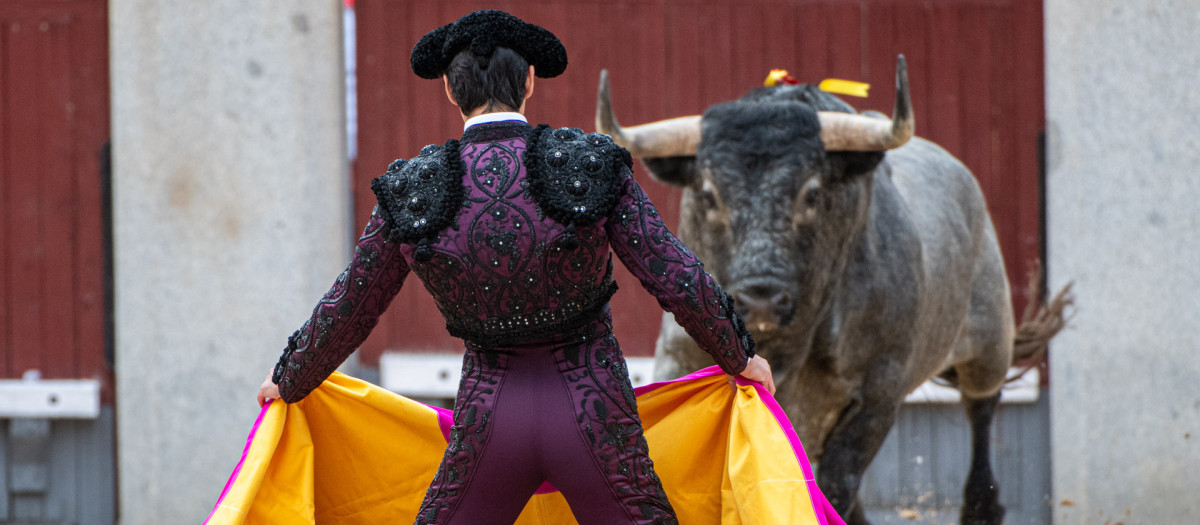 Imagen del torero Perara en las Ventas