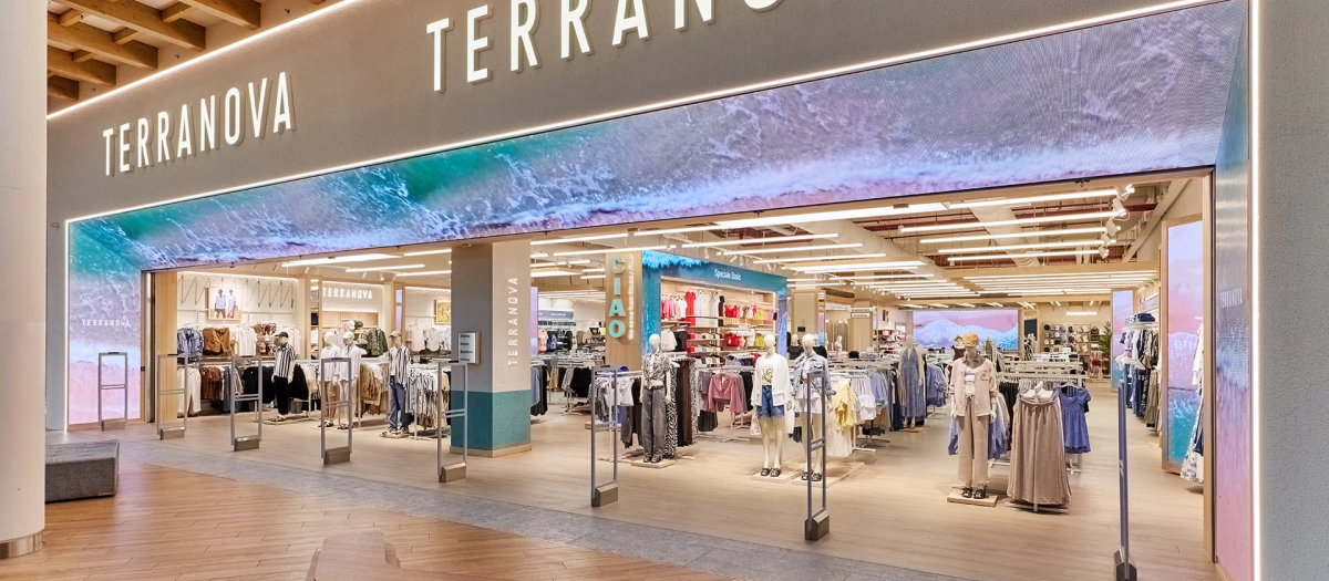 Imagen de archivo de una tienda de Terranova.