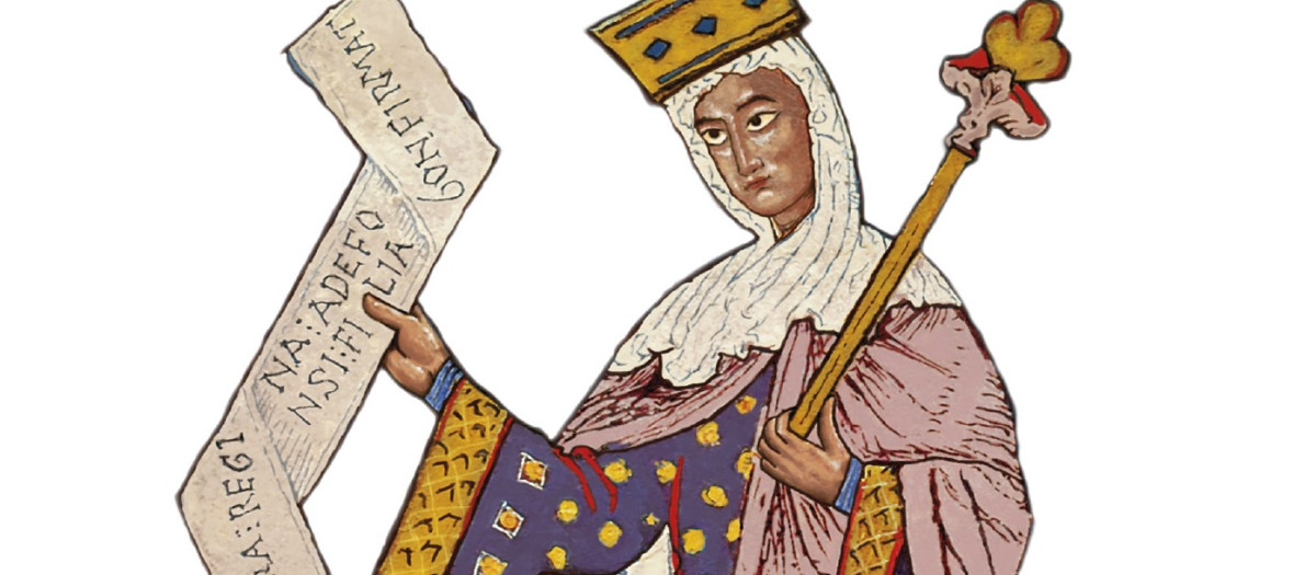 Ilustración del libro Historia de la Reina Urraca