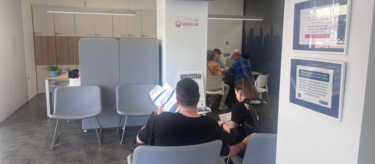 Imagen de una oficina de Veolia en Benidorm