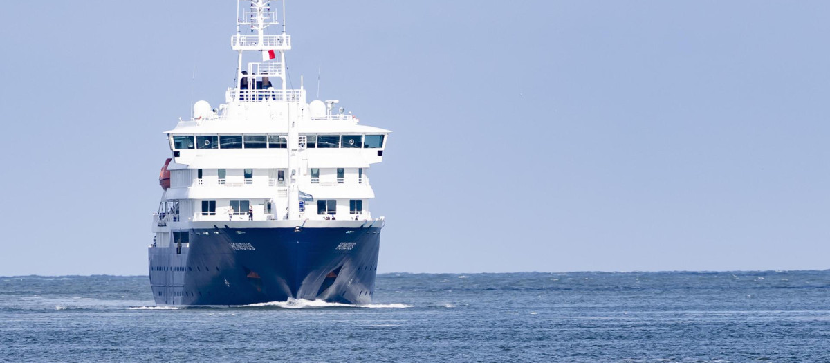 El MV Hondius a su llegada a Países Bajos