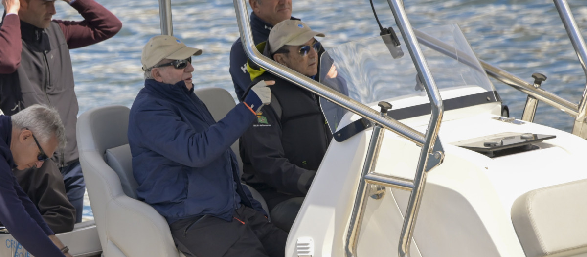 Juan Carlos  I  en Galicia este fin de semana