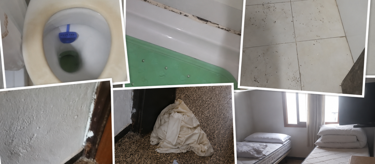 Algunos de los rincones de la habitación