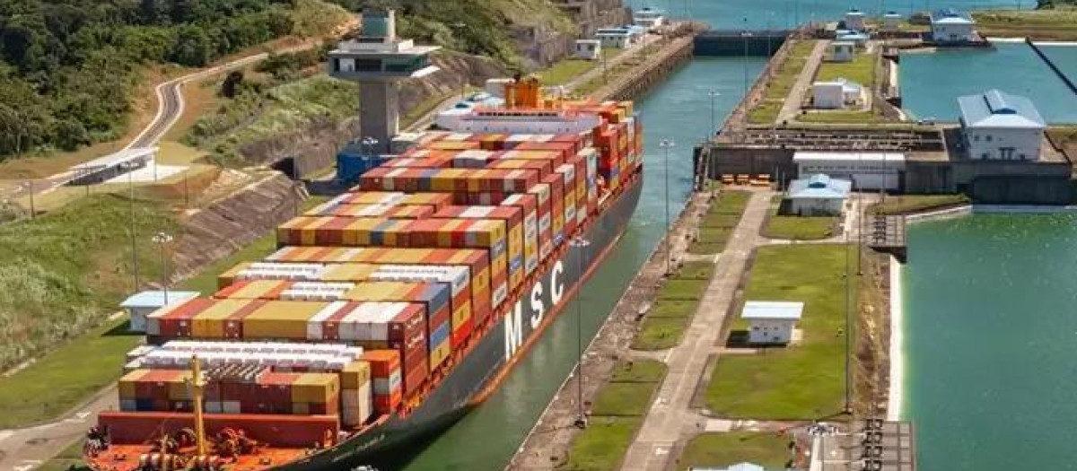 El Canal de Panamá en una imagen de archivo
