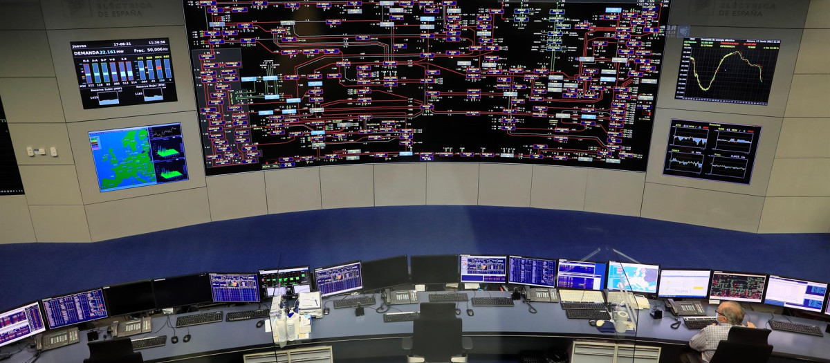 Centro de control de Red Eléctrica