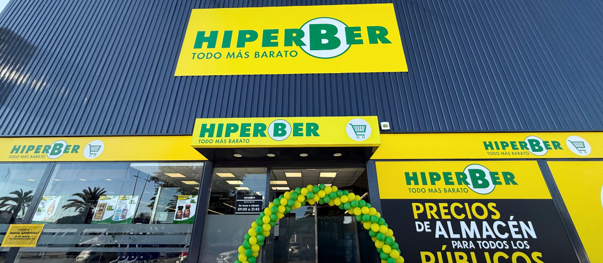 Nuevo supermercado Hiperber en Denia