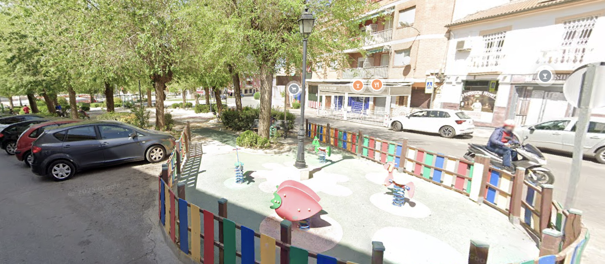 Lugar donde ocurrieron los hechos en el municipio granadino de Atarfe