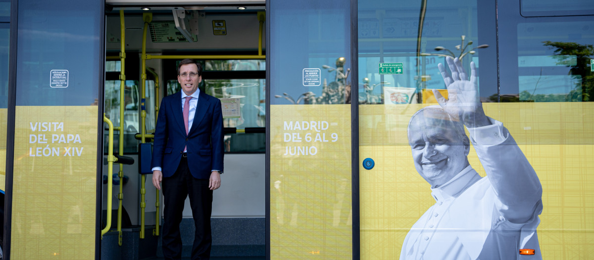 El alcalde de Madrid, José Luis Martínez-Almeida
