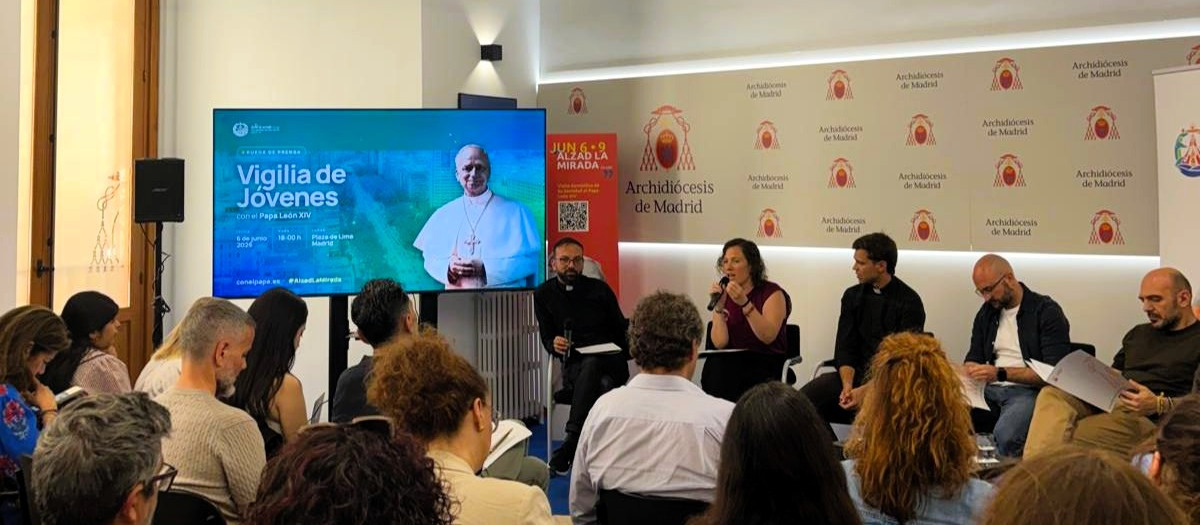 Rueda de Prensa sobre la Vigilia de los Jóvenes en el Arzobispado de Madrid