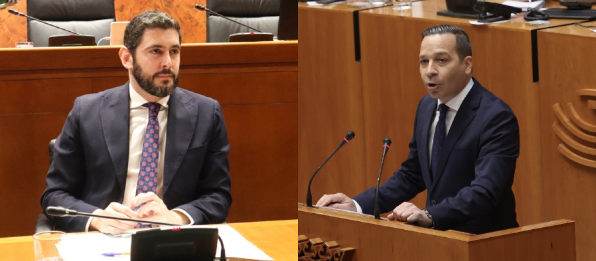 Alejandro Nolasco y Óscar Fernández, vicepresidentes de Aragón y Extremadura