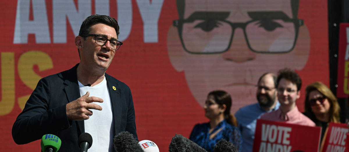 El alcalde del Gran Manchester, Andy Burnham