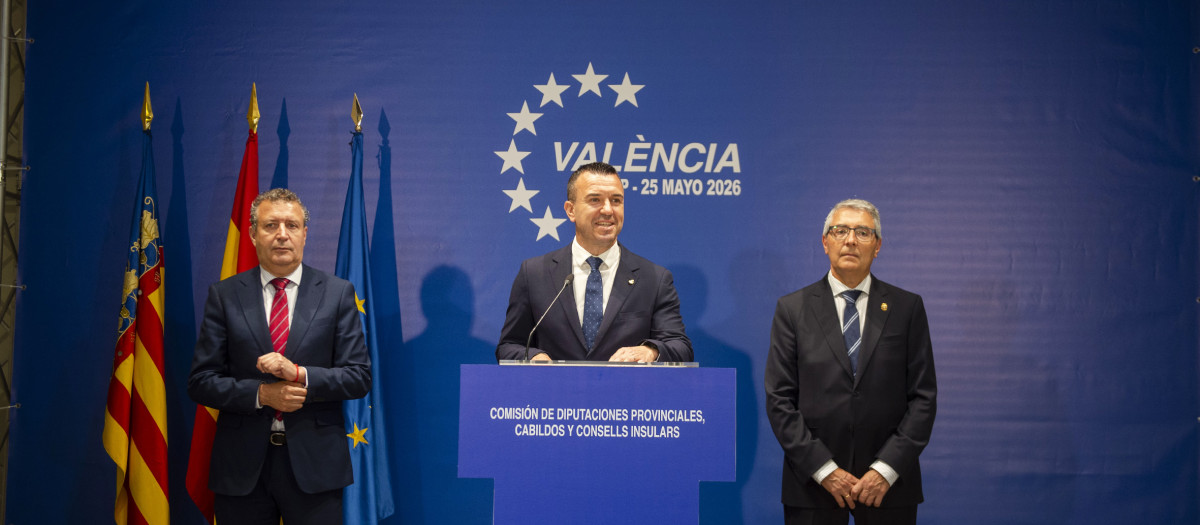 Imagen del acto celebrado este lunes en la Diputación de Valencia