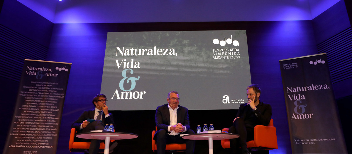 Presentación de la temporada sinfónica de la Diputación de Alicante