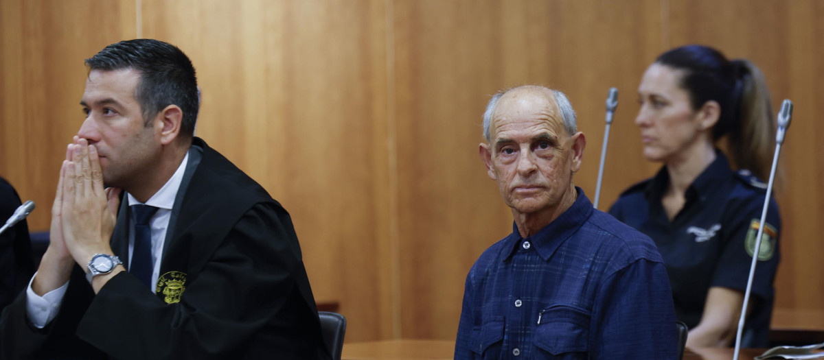 El asesino en serie José Jurado Montilla, alias Dinamita Montilla, en el juicio