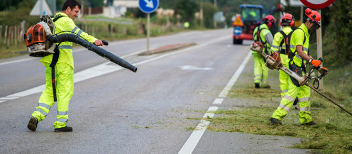 Los operarios de carreteras están muy expuestos
