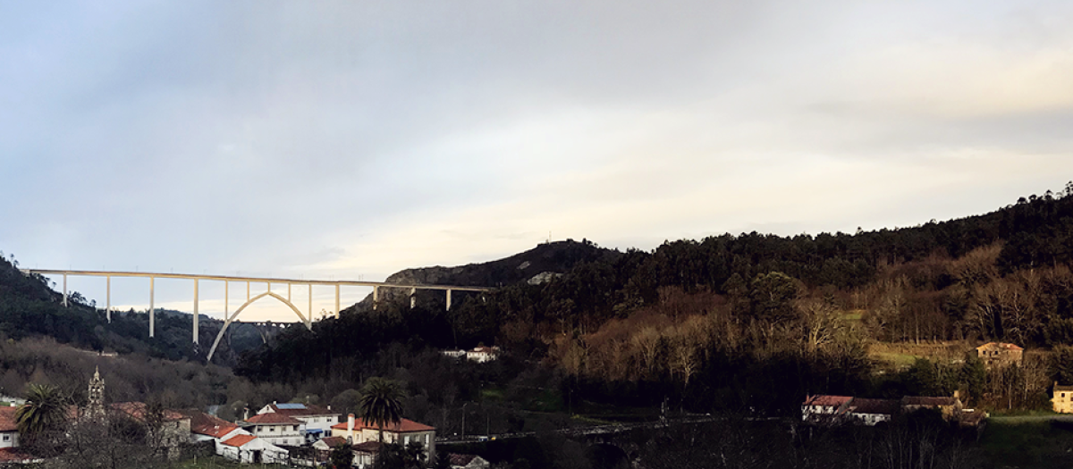 El puente más fotografiado de Galicia