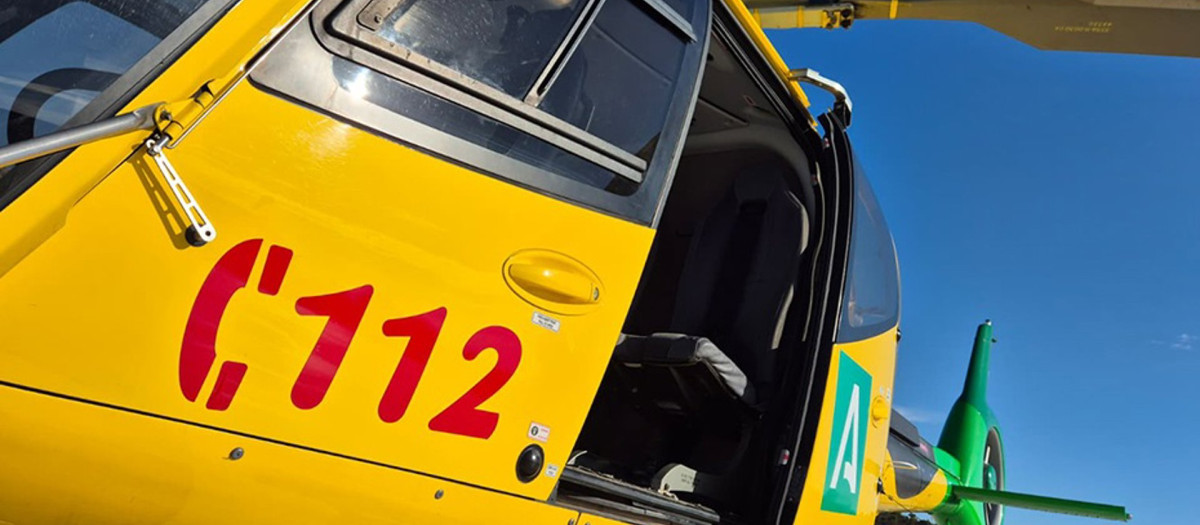 Imagen de recurso de un helicóptero del Infoca