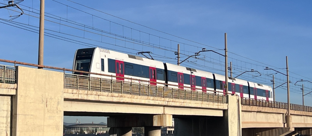 Imagen de una unidad de Metrovalencia