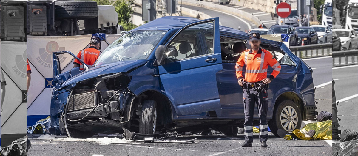 El estado del vehículo tras el accidente no hacía presagiar el resultado