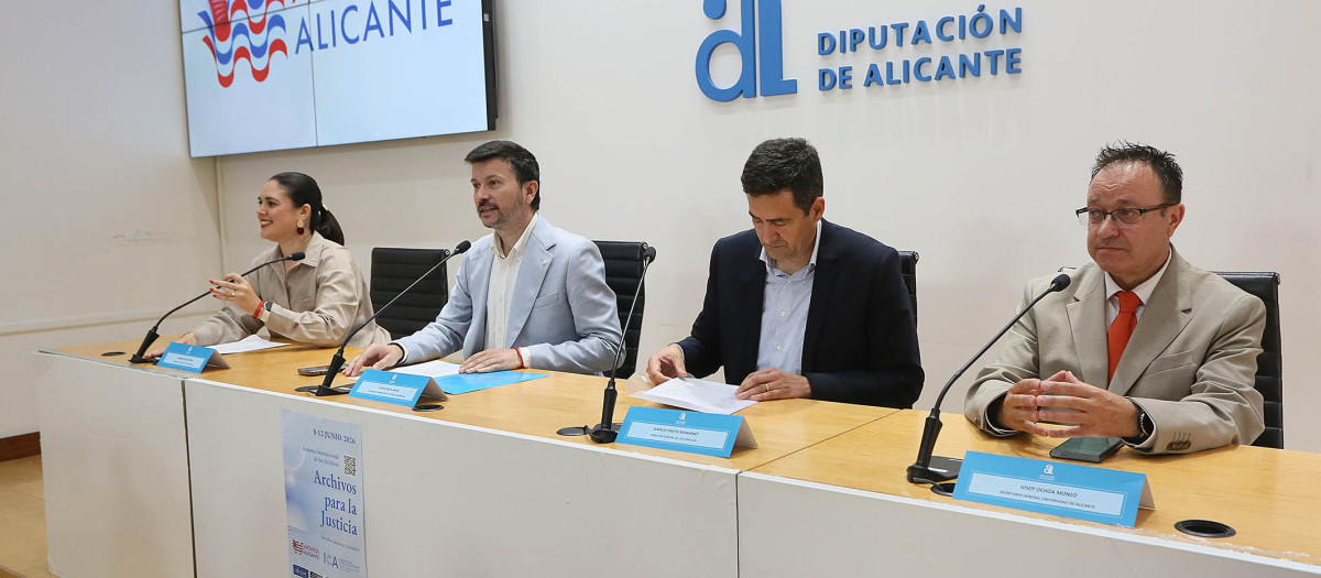 Rueda de prensa sobre las actividades de la Semana Internacional de los Archivos