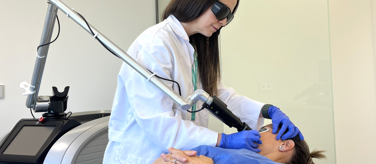 Nuevo tratamiento de láser en el Hospital Quirónsalud Córdoba