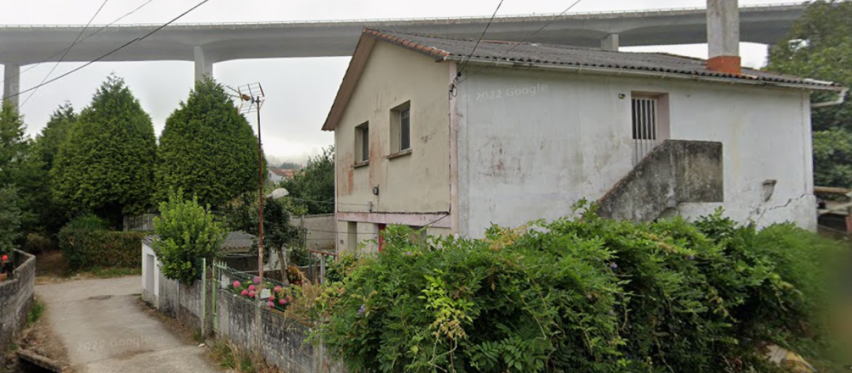 Casa okupa en la que vivía el hombre de la hoz