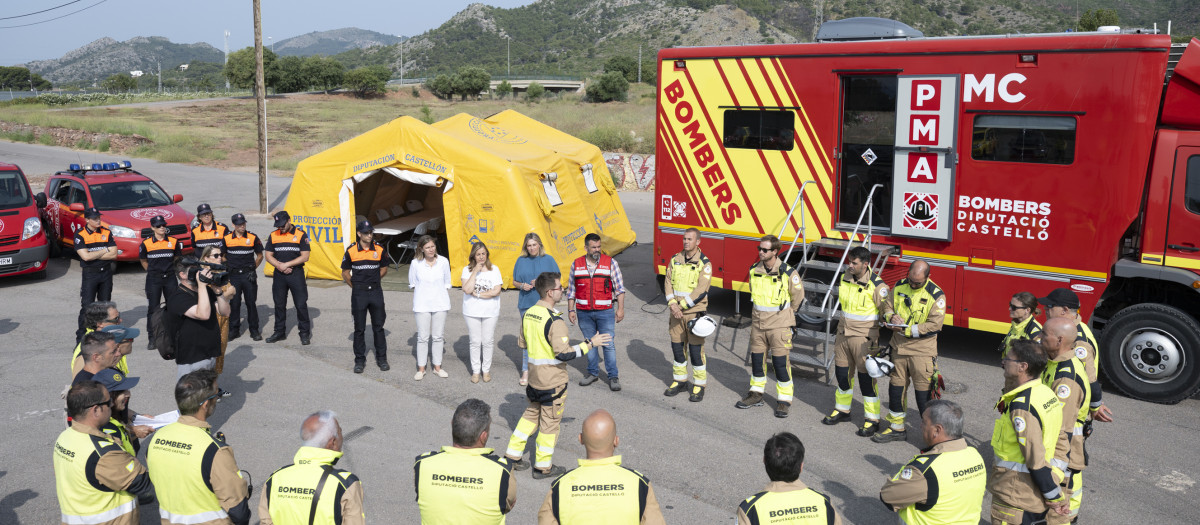 dispositivo para la cobertura de emergencias en época estival