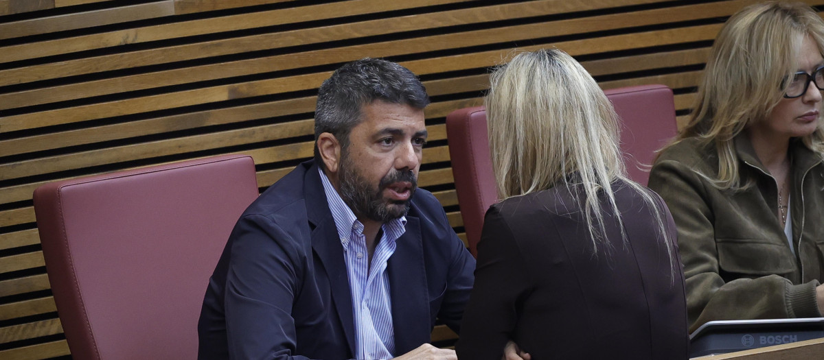 Imagen del expresidente de la Generalitat Valenciana Carlos Mazón