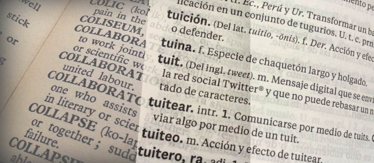 Diccionario en inglés y en español