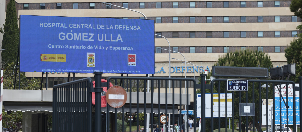 (Foto de ARCHIVO)
Fachada del Hospital Central de La Defensa Gómez Ulla, a 7 de mayo de 2026, en Madrid (España).

Jesús Hellín / Europa Press
07 MAYO 2026;DEFENSA;GÓMEZ ULLA;HOSPITAL;HANTAVIRUS;MADRID;CRUCERO;
07/5/2026