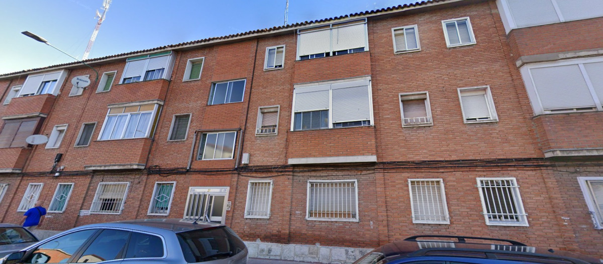 Polígono de viviendas 29 de octubre, en Pajarillos, Valladolid