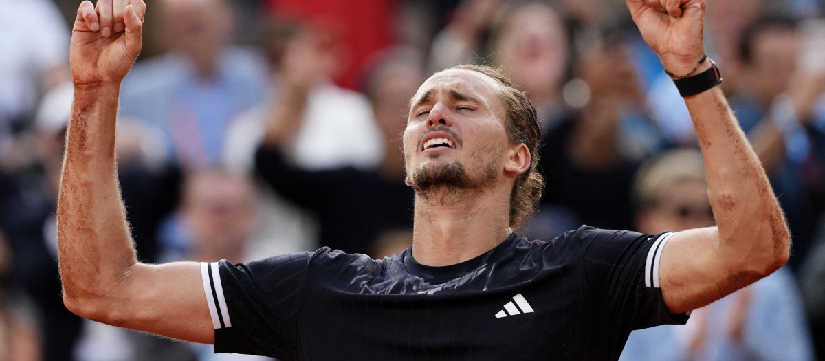 Alexander Zverev logró su primer Grand Slam en Roland Garros