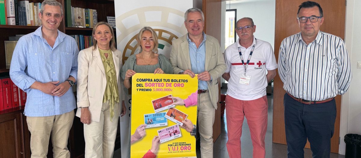 Un año más el Colegio Oficial de Farmacéuticos de Córdoba colabora en el Sorteo del Oro de Cruz Roja
