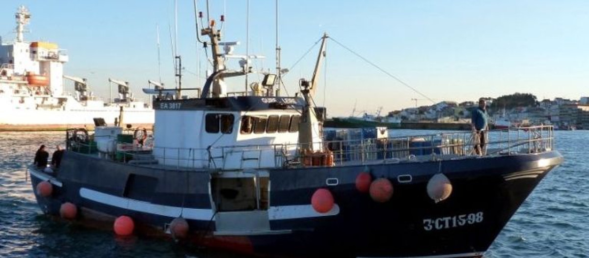 Barco Gure Leire, interceptado con 2.500 kilos de cocaína