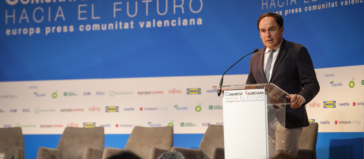 Imagen del presidente de la Generalitat Valenciana Juanfran Pérez Llorca.