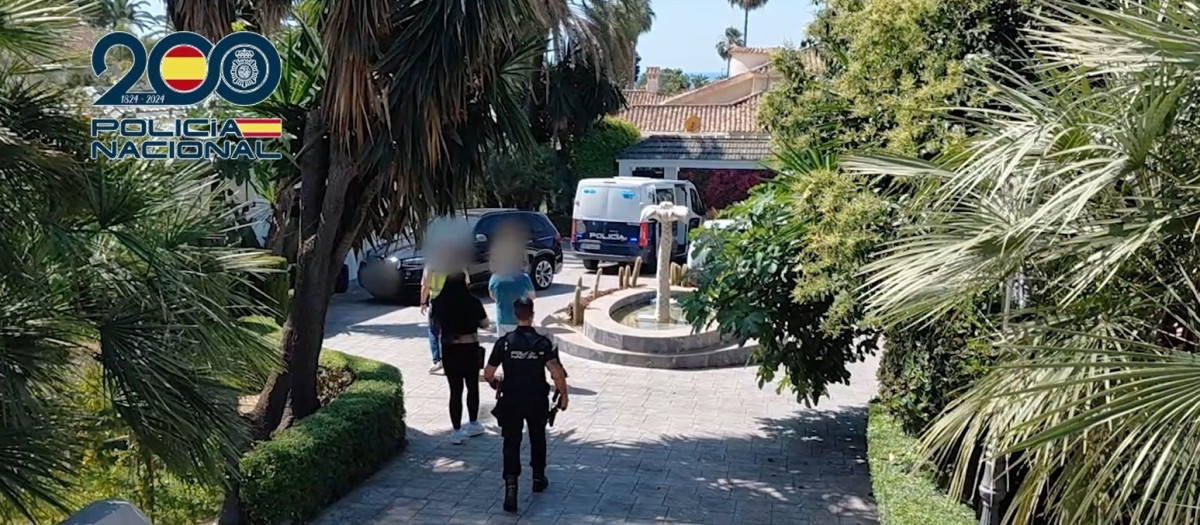 Extracto del video de la operación llevada a cabo por la Policía Nacional