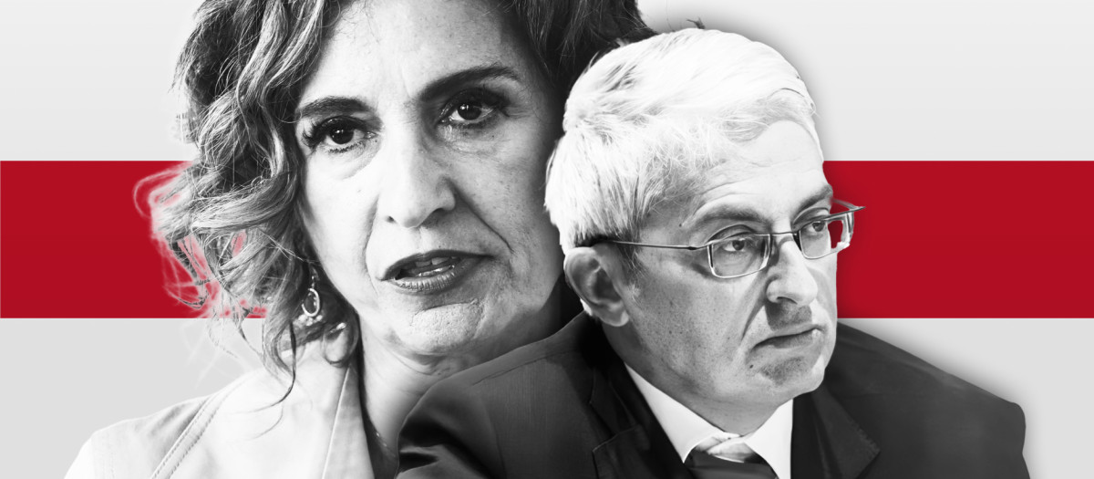 María Jesús Montero y José Antonio Marco Sanjuán