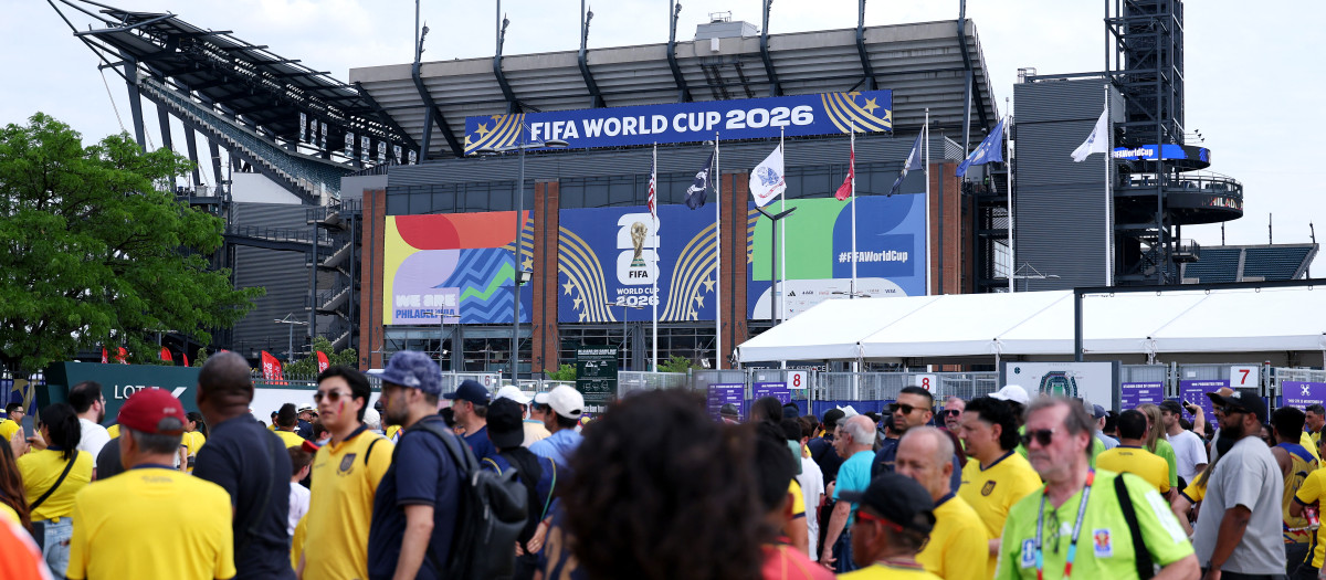 Aficionados de la selección de Ecuador