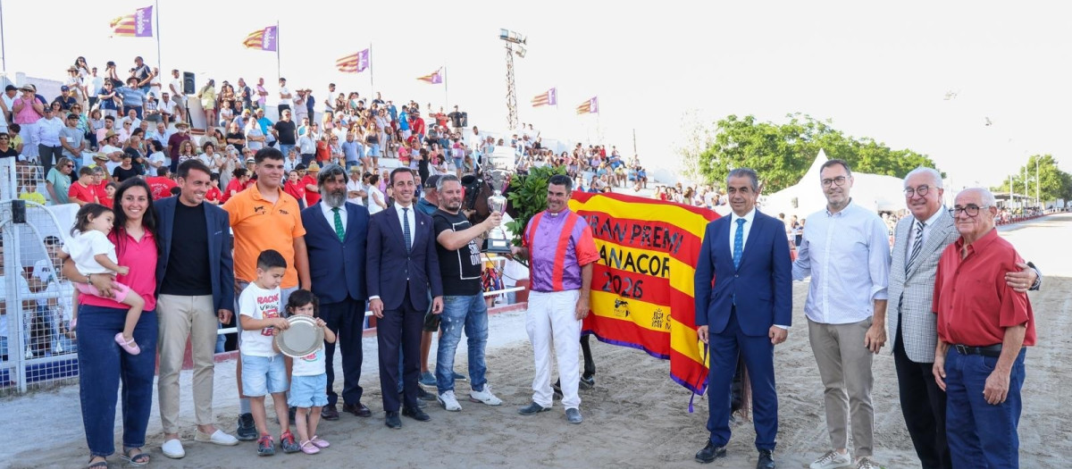 Entrega de trofeos del Gran Premio de Manacor