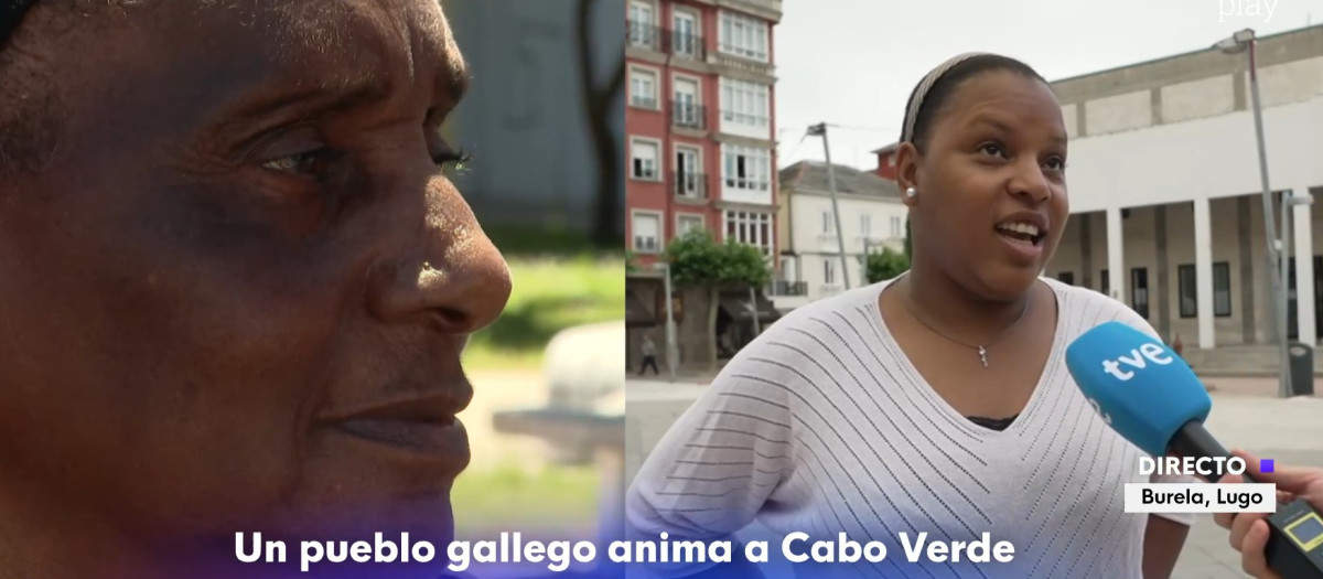 La Hora de La 1 ha conversado con varios vecinos de Burela que apoyan a Cabo Verde