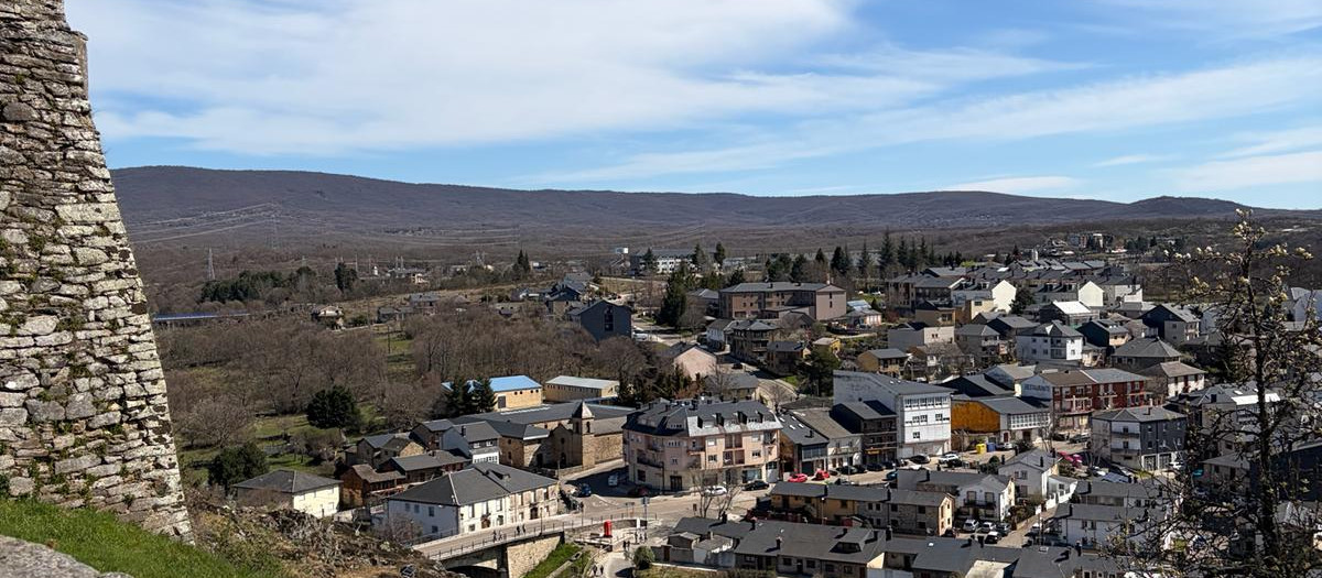 Vistas desde la muralla de Puebla de Sanabria