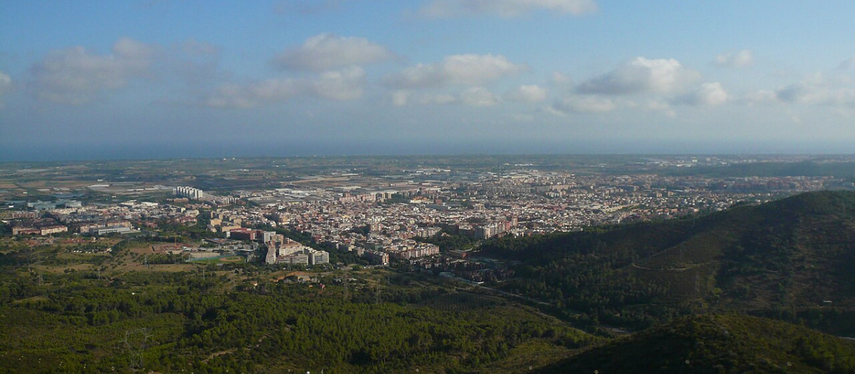 Vista panorámica de Viladecans, en una imagen de archivo