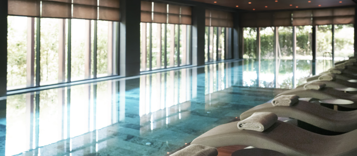 Imagen de archivo de un spa de un hotel
