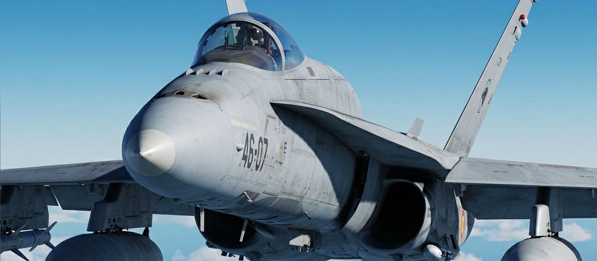 El caza F-18 ha sido pieza clave del Ejército del Aire y del Espacio desde su incorporación en 1986