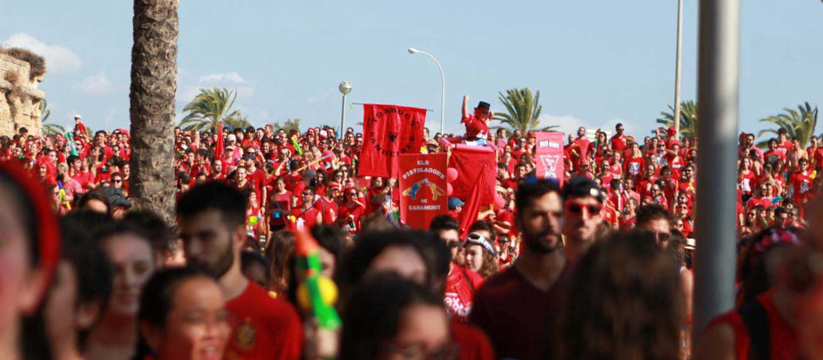 Fiesta Canamunt i Canavall de Palma