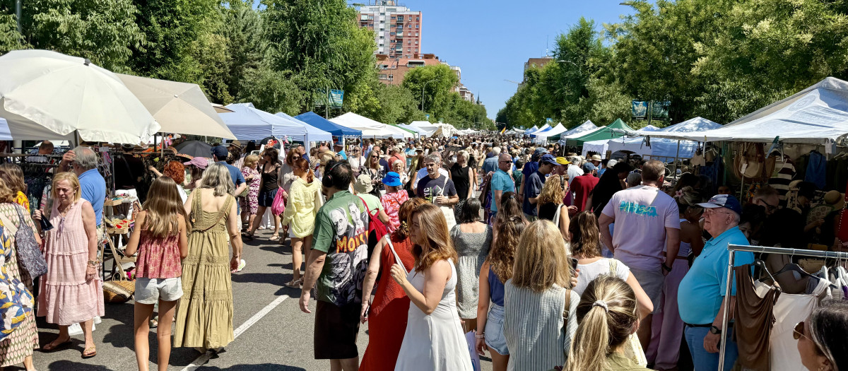Mercadillo en Bravo Murillo
